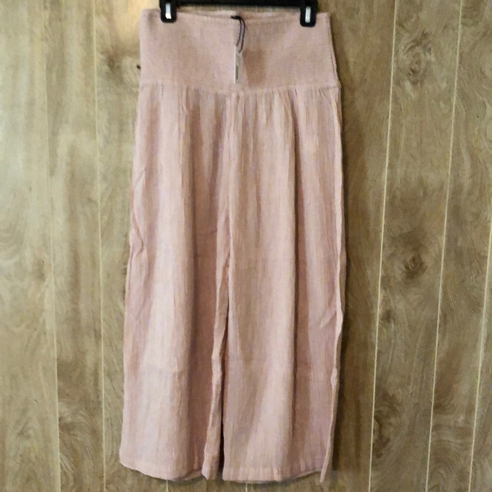 Hatch Pink Wide Leg Pants